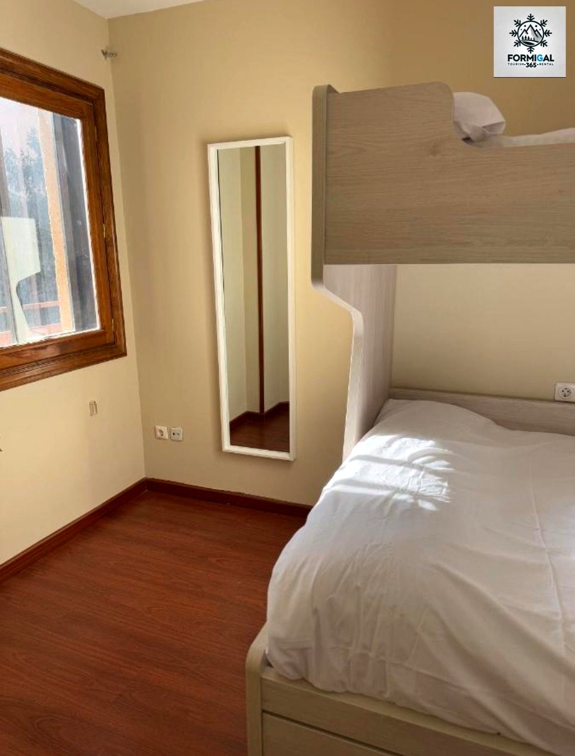 Dormitorio del apartamento Formigal365