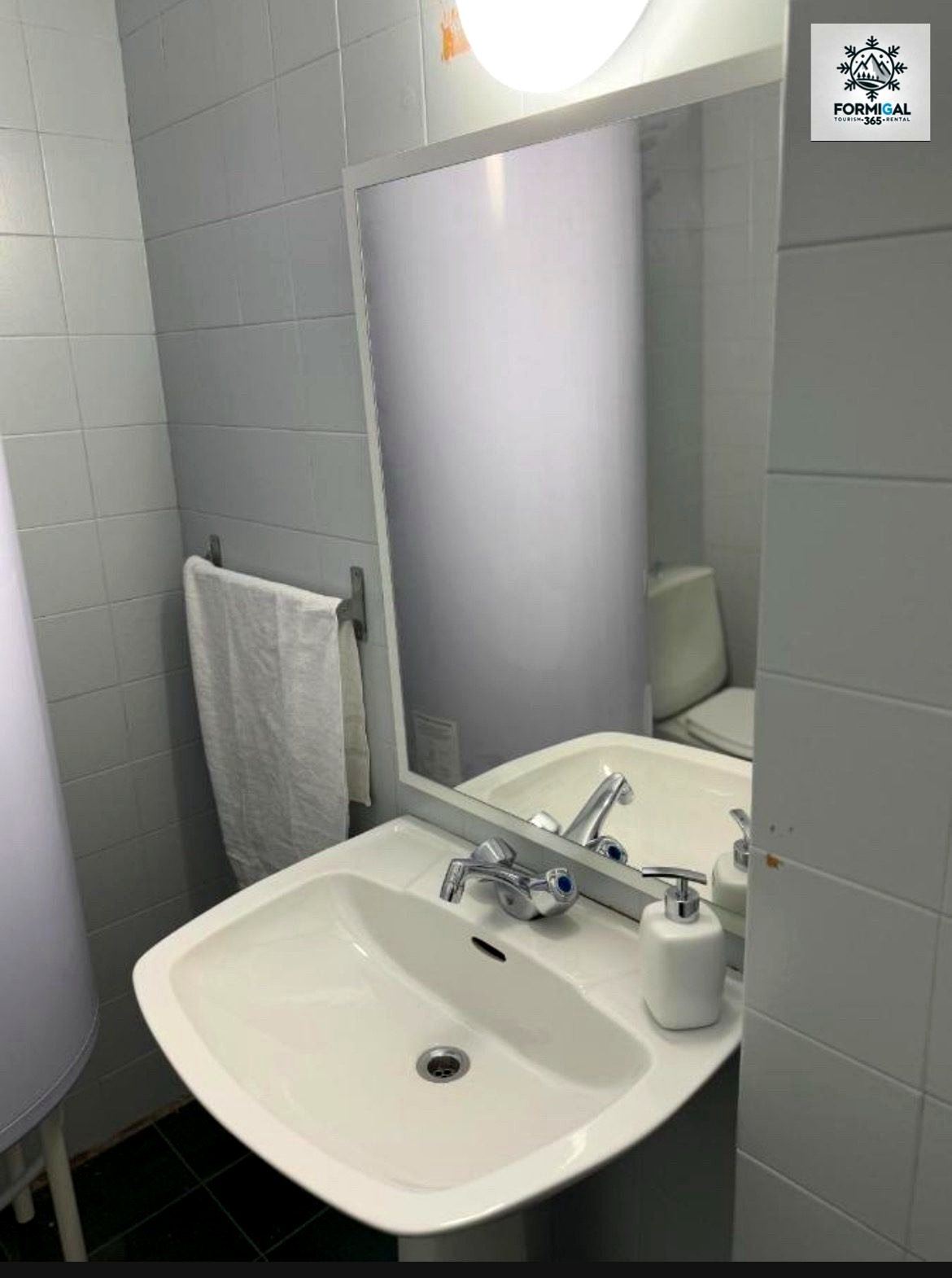 Baño privado del apartamento Formigal365